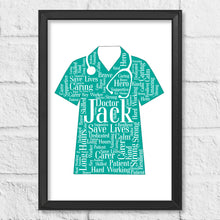 Load image into Gallery viewer, Personalised Doctor Gift Print
