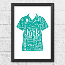 Load image into Gallery viewer, Nurse Word Art Word Cloud present idea