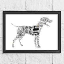 Load image into Gallery viewer, Personalised Dog Print