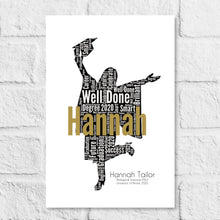 Load image into Gallery viewer, University word art present idea