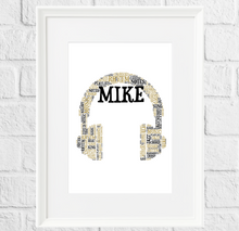 Load image into Gallery viewer, Personalised DJ and Gamer Headphones