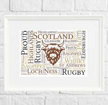 Load image into Gallery viewer, Personalised Highland Cattle Present