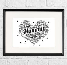 Load image into Gallery viewer, Mummy heart present idea