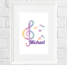 Load image into Gallery viewer, Personalised word art present idea