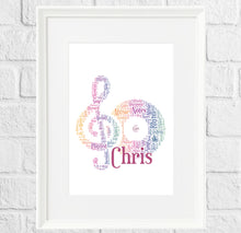 Load image into Gallery viewer, Gift idea for music lover by Stunrosie gifts
