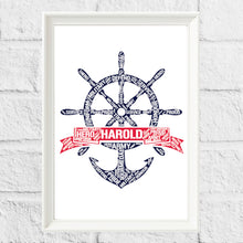 Load image into Gallery viewer, Anchor print