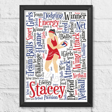 Load image into Gallery viewer, England Netball gift idea