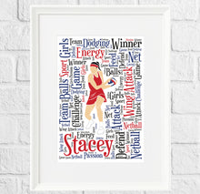 Load image into Gallery viewer, Decor idea for sporty girls bedroom