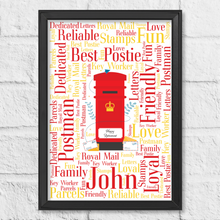 Load image into Gallery viewer, Personalised leaving gift for postman