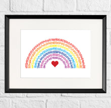 Load image into Gallery viewer, Personalised Rainbow Gift Print