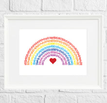 Load image into Gallery viewer, Personalised Rainbow Gift Print
