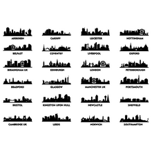 Load image into Gallery viewer, Personalised Graduation Skyline Gift Print