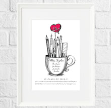 Load image into Gallery viewer, Personalised Headteacher present idea from class