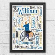 Load image into Gallery viewer, Paralympics tennis gift