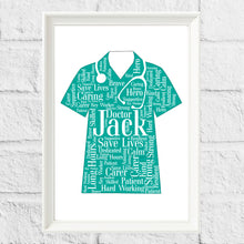 Load image into Gallery viewer, Personalised Doctor Gift Print
