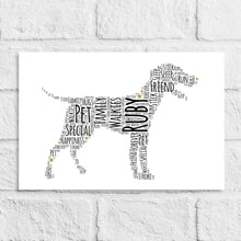 Load image into Gallery viewer, Personalised Dog Print
