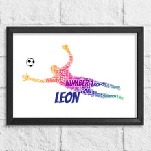 Load image into Gallery viewer, Personalised gIft idea for goalkeeper by Stunrosie Gifts
