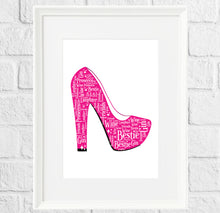 Load image into Gallery viewer, Personalised High Heels gift idea
