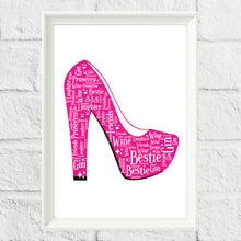 Load image into Gallery viewer, Fashion lovers word art present by Stunrosie Gifts
