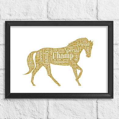 Personalised Gift Idea for Horse lover