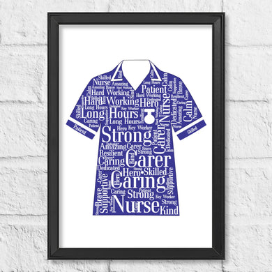 Male Nurse Gift idea by Stunrosie Gifts