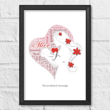 Load image into Gallery viewer, Personalised Mum and Baby Gift Print
