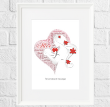 Load image into Gallery viewer, Personalised Mum and Baby Gift Print
