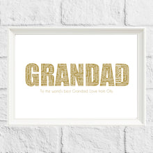 Load image into Gallery viewer, Fathers Day Gift for Grandad by Stunrosie Gifts
