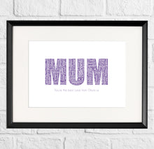 Load image into Gallery viewer, Personalised present for Mum by Stunrosie Gifts
