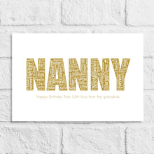 Load image into Gallery viewer, Gift for Nan on Mothers Day
