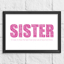 Load image into Gallery viewer, Gift idea for Sister by Stunrosie Gifts
