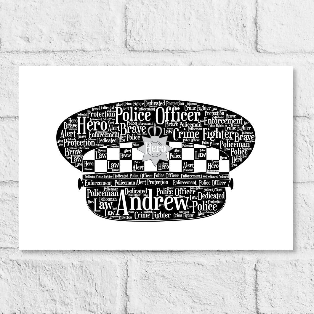 Police Officer Gift idea by Stunrosie Gifts