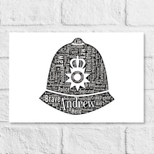 Load image into Gallery viewer, Personalised Police Helmet
