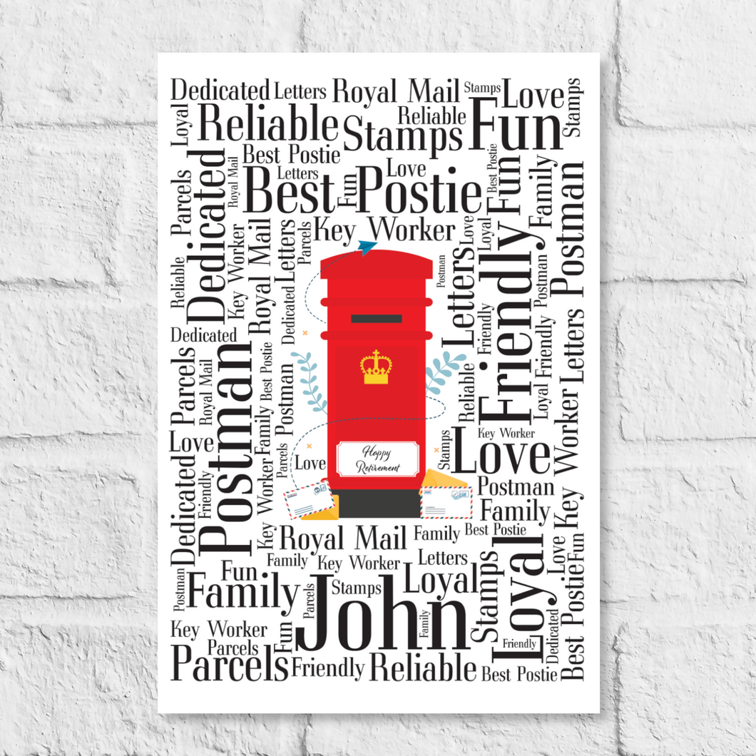 Royal mail worker gift idea 