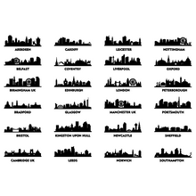 Load image into Gallery viewer, Personalised Graduation Skyline Gift Print
