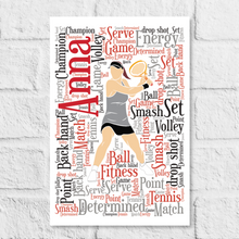 Load image into Gallery viewer, TENNIS GIRL
