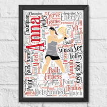 Load image into Gallery viewer, TENNIS GIRL
