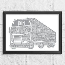 Load image into Gallery viewer, Lorry driver gift print
